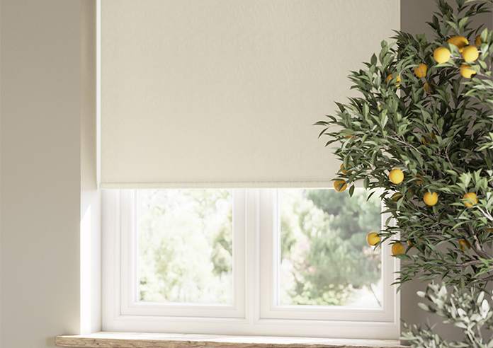 Perla, Powder White - Roller Blind - Image 5